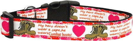 Combat Boots Nylon Dog Collar Medium Narrow