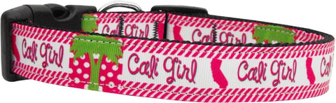 Cali Girl Nylon Dog Collars Medium