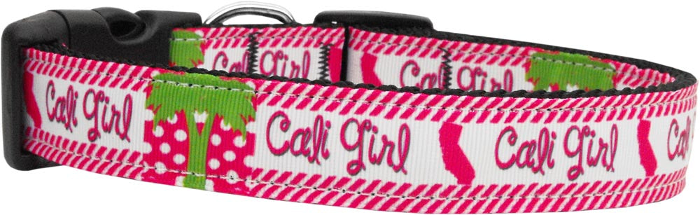 Cali Girl Nylon Dog Collar Xs