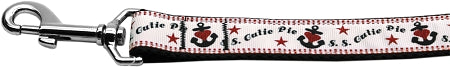 S.s. Cutie Nylon Dog Leash 5-8 Inch Wide 6ft Long