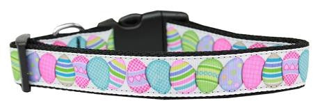 Easter Egg Nylon Dog Collar Large