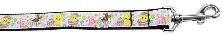 Happy Easter Nylon Dog Leash 3-8 Inch Wide 6ft Long