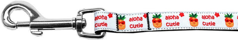 Aloha Cutie Nylon Ribbon Pet Leash 5-8 inch wide 6Ft Lsh