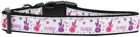 RockStar Nylon Dog Collar Large