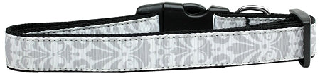 Damask Grunion Dog Collar Sm