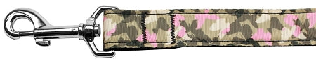 Camo Butterflies Nylon Dog Leash 3-8 Inch Wide 6ft Long