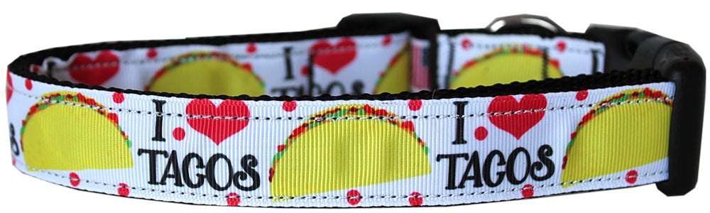 Taco Tuesday Nylon Cat Safety Collar