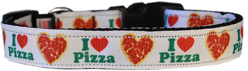 Pizza Party Nylon Cat Safety Collar