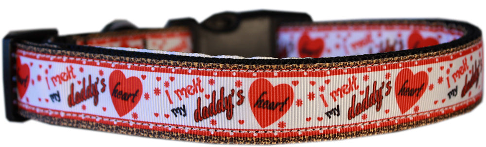 Melt Daddy's Heart Nylon Cat Safety Collar