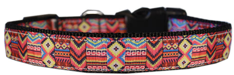 Southwestern Wonder Nylon Dog Collar Lg