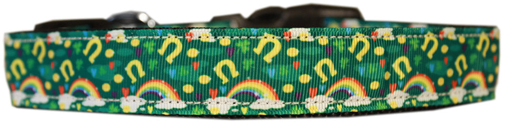 Lucky Puppy Charms Nylon Dog Collar Xs