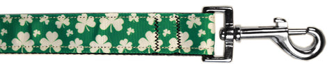 Shamrocks Nylon Pet Leash 3-8in By 4ft