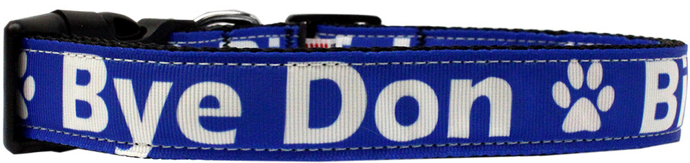 Bye Don 2020 Nylon Dog Collar Md