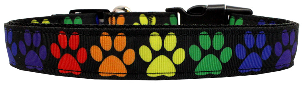 Rainbow Paws Nylon Dog Collar Lg