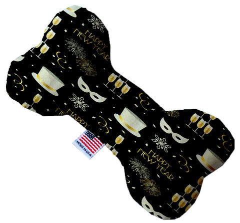 Fancy New Year 10 Inch Bone Dog Toy