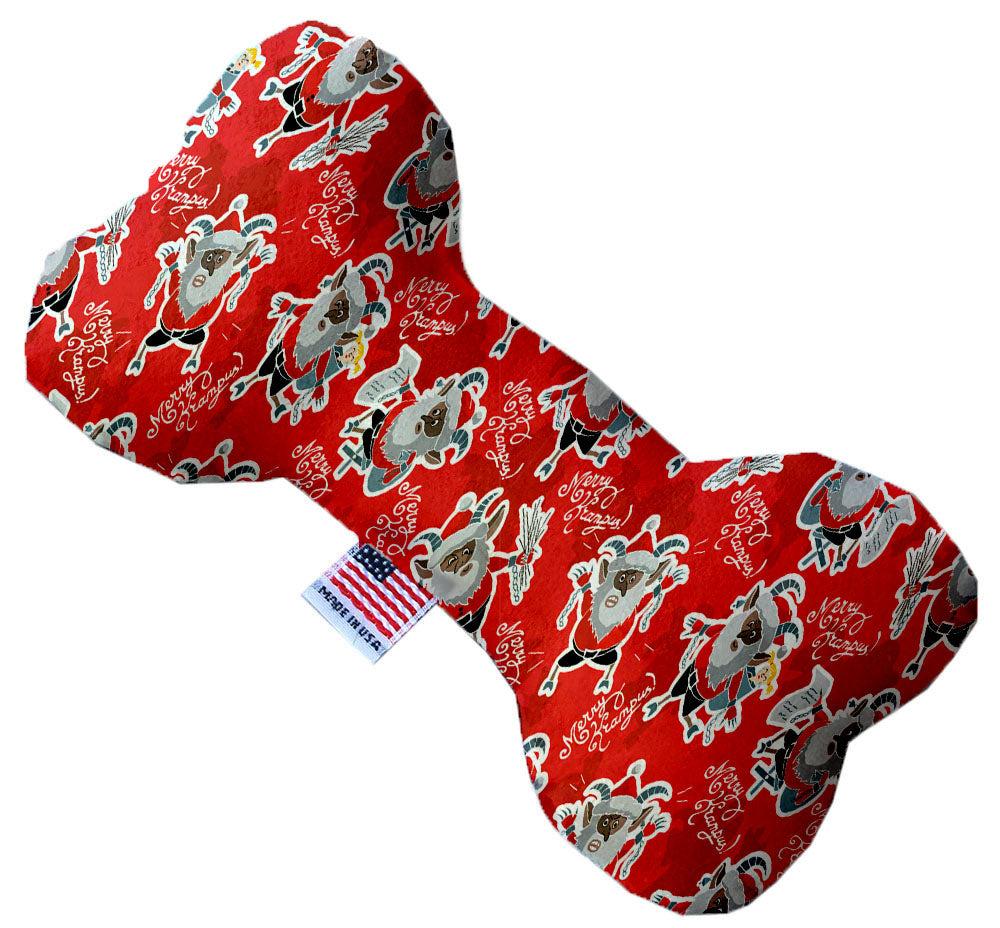 Krampus 6 Inch Canvas Bone Dog Toy