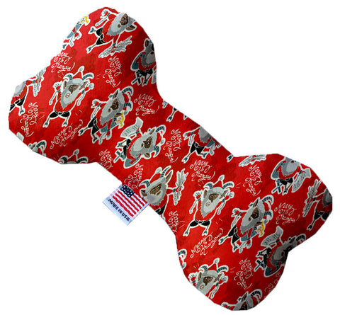 Krampus 6 Inch Canvas Bone Dog Toy