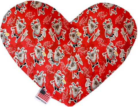 Krampus 8 Inch Heart Dog Toy