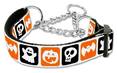 Classic Halloween Nylon Ribbon Collar Martingale Large