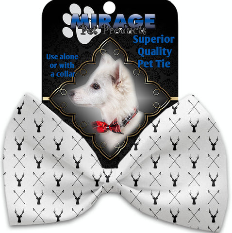 Deer Dreaming Pet Bow Tie Collar Accessory With Velcro