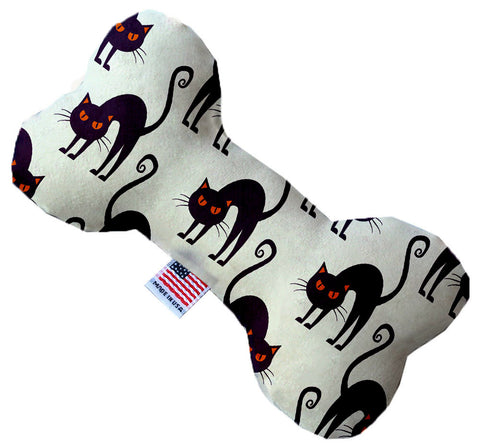 Purple Kitties 10 Inch Canvas Bone Dog Toy