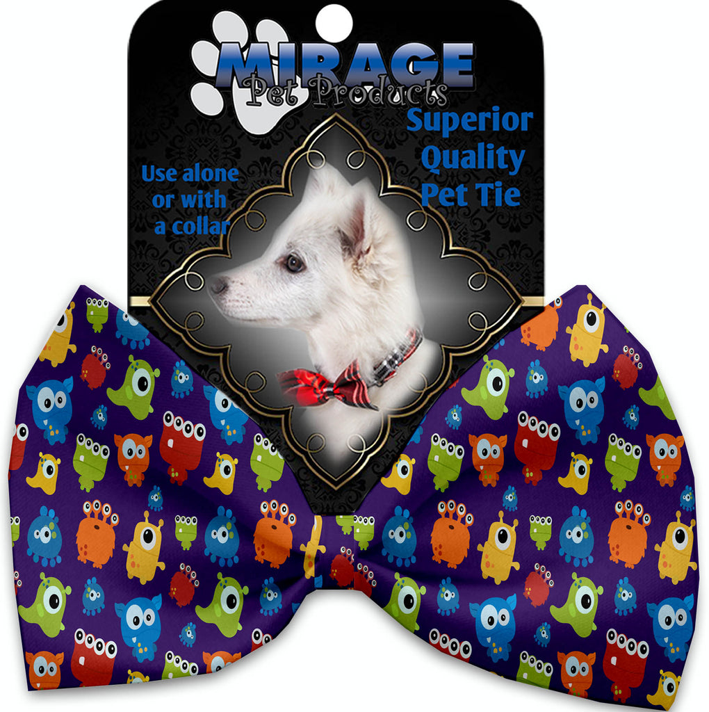 Party Monsters Pet Bow Tie Collar Accessory With Velcro