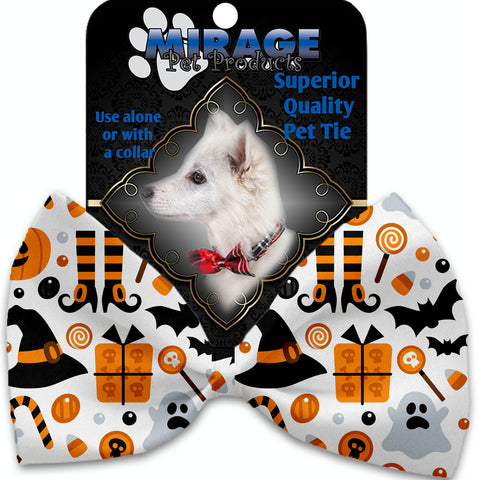 Classic Halloween Pet Bow Tie Collar Accessory With Velcro