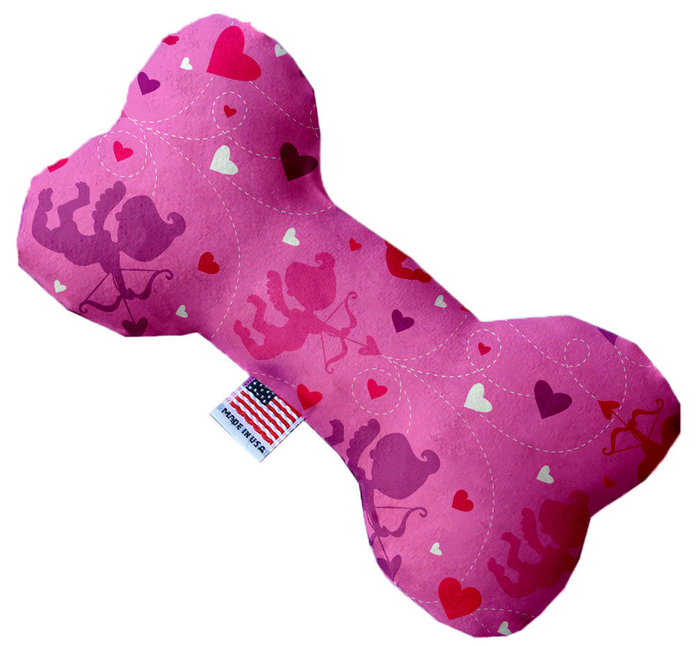 Cupid Canvas Bone Dog Toy