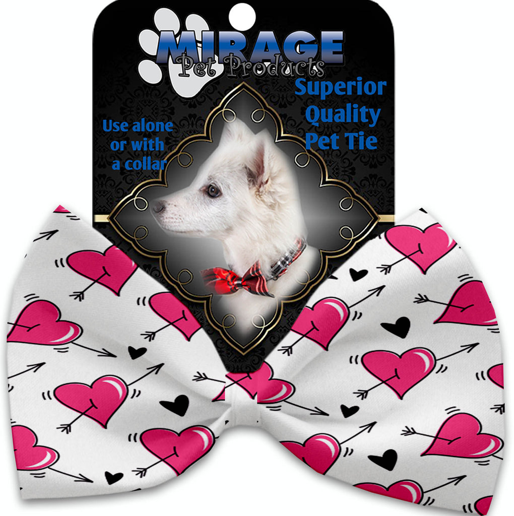 Hearts And Arrows Pet Bow Tie