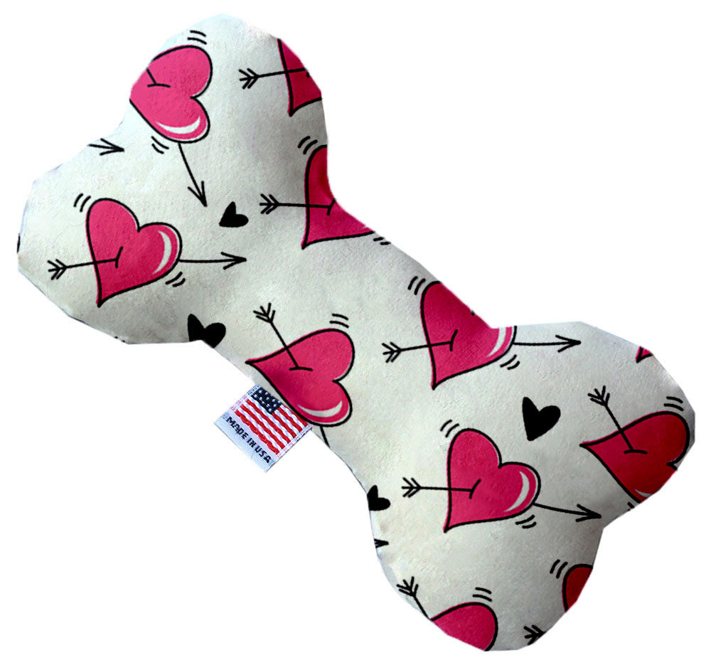 Hearts And Arrows 10 Inch Bone Dog Toy