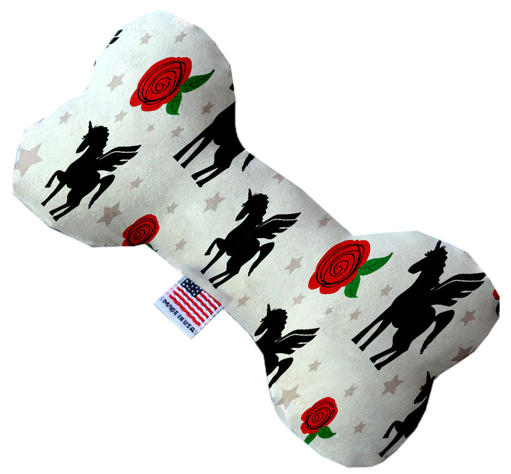 Magical Love 10 Inch Canvas Bone Dog Toy