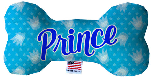 Prince Stuffing Free 6 Inch Bone Dog Toy