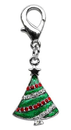 Holiday Lobster Claw Charms - Zipper Pulls Christmas Tree .