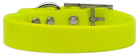 Plain Tropical Jelly Collars Yellow Lg