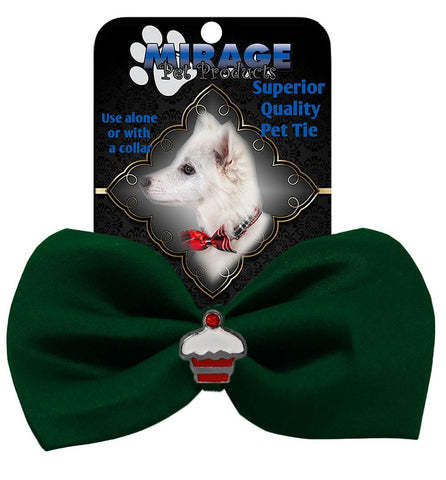 Cupcake Widget Pet Bowtie Green