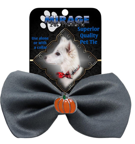 Pumpkin Widget Pet Bowtie Grey