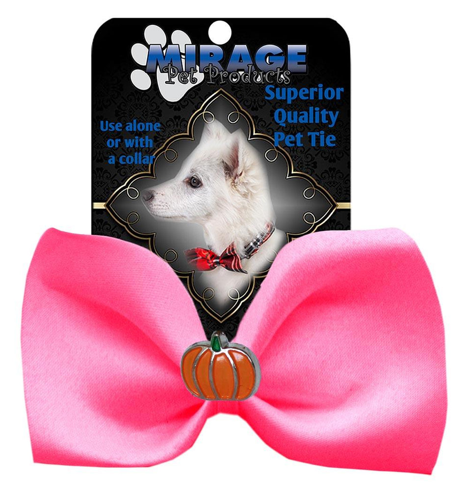 Pumpkin Widget Pet Bowtie Hot Pink