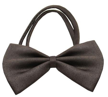 Plain Brown Bow Tie