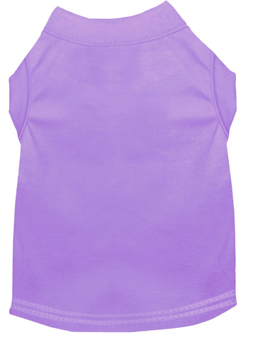 Plain Pet Shirts Lavender 4x