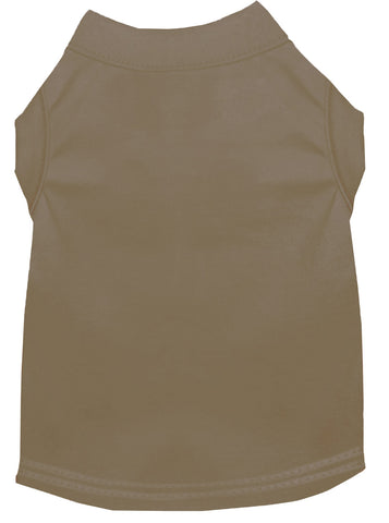 Plain Pet Shirts Tan 4x