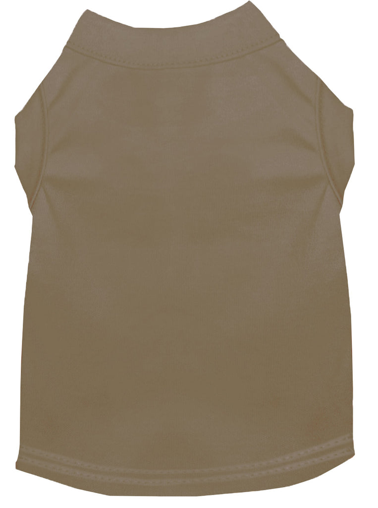 Plain Pet Shirts Tan 5x