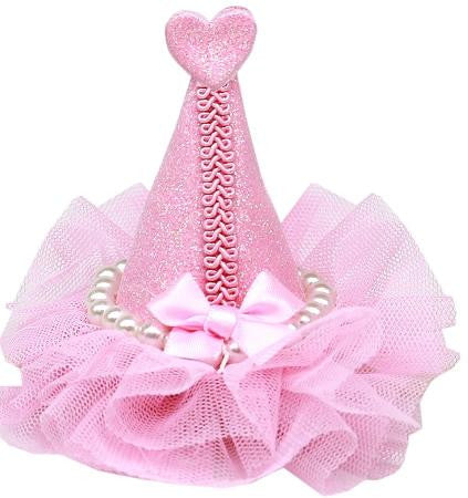 Pretty Party Hat Clip-on Light Pink