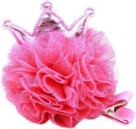 Princess Puff Clip-on Bright Pink