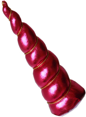 Unicorn Horn For Small And Medium Pets Metallic Bright Pink