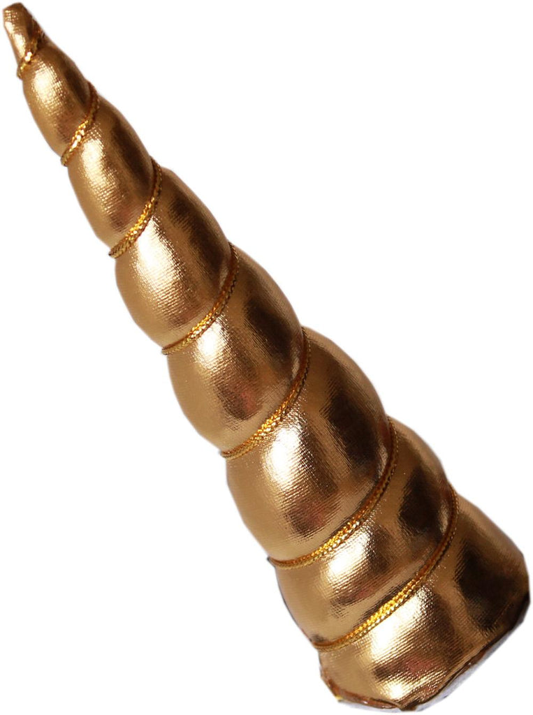 Unicorn Horn For Small And Medium Pets Metallic Gold