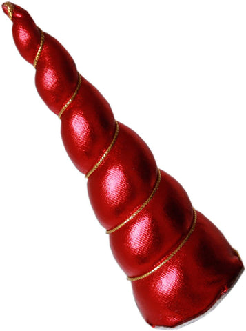 Unicorn Horn For Small And Medium Pets Metallic Red