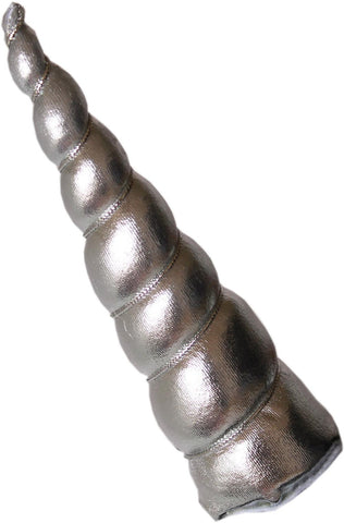 Unicorn Horn For Small And Medium Pets Metallic Silver