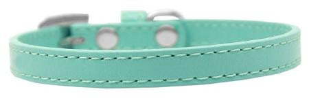 Omaha Plain Puppy Collar Aqua Size 14