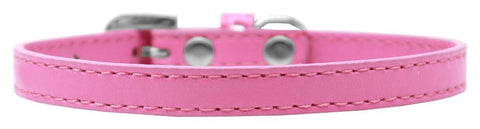 Omaha Plain Puppy Collar Bright Pink Size 12