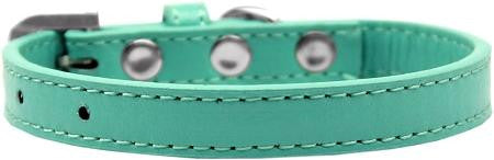 Wichita Plain Dog Collar Aqua Size 16